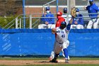 Baseball vs WPI  Wheaton College baseball vs Worcester Polytechnic Institute. - (Photo by Keith Nordstrom) : Wheaton, baseball